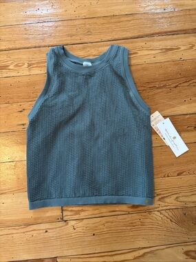 Spiritual Gangster Rise Seamless Mesh Racer Tank XS/S New